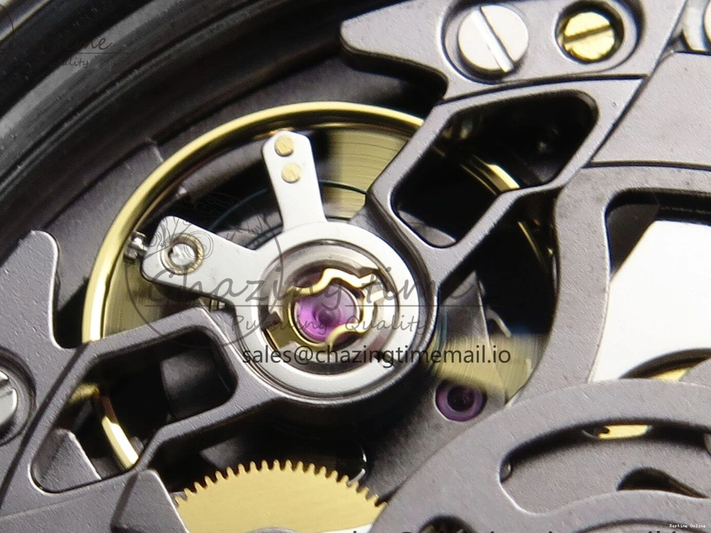 0124 Daytona Artisans SS GETF Best Edition Blue Skeleton Dial Diamonds Bezel on SS Bracelet DD Sleek 371